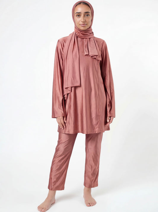 ZIPPED BURKINI - PINKY (3 pieces) 2