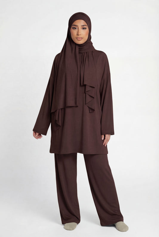 BURKINI (4 pieces) - BROWN 2