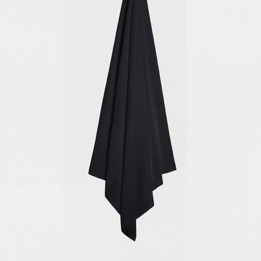 SQUARE HIJAB JERSEY - BLACK