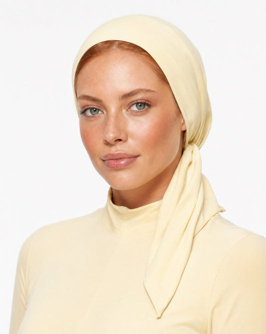 SWIMMING TURBAN - YELLOW 2