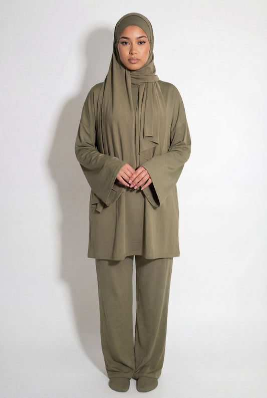 BURKINI (4 pieces) - KHAKI 2