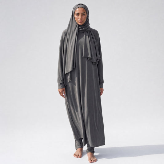 BURKINI LONG (5 pieces) - GREY