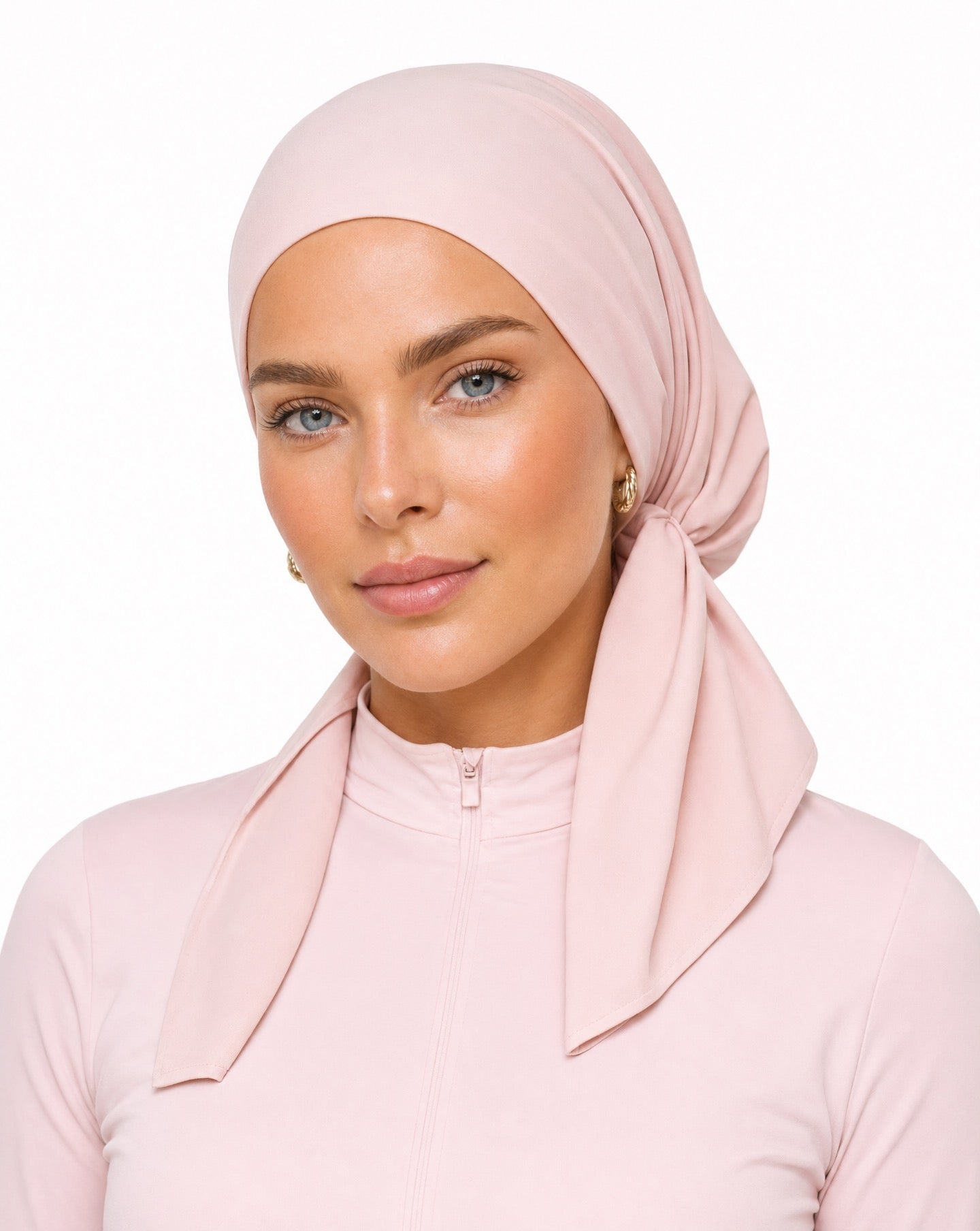 SWIMMING TURBAN - PINK 2