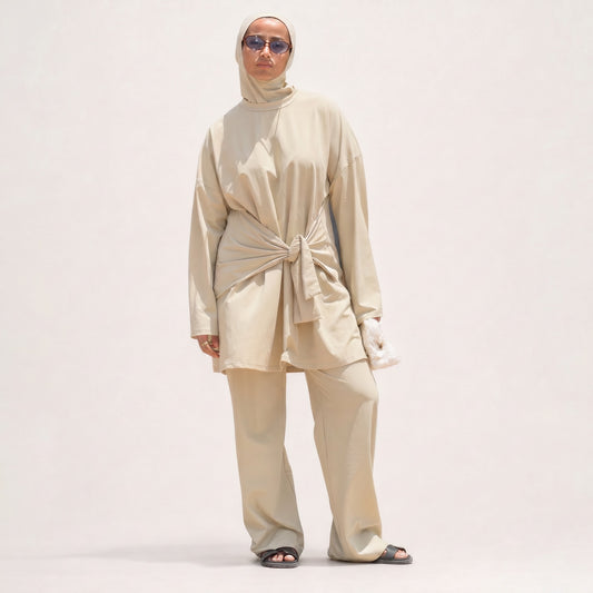 BURKINI KNOTEA - BUTTER YELLOW (4pieces)