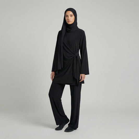 Burkini 3 pieces set - BLACK