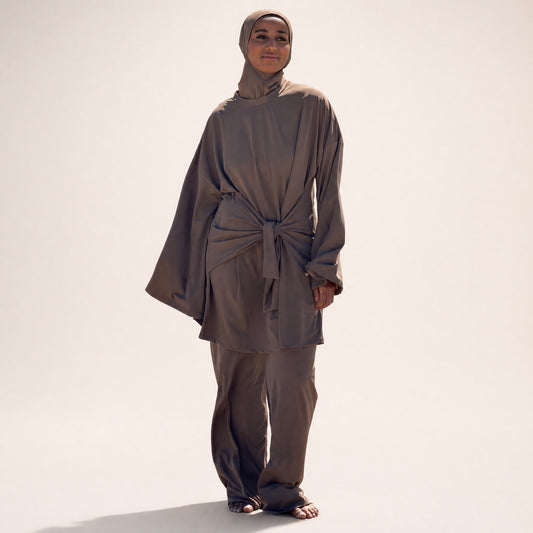 BURKINI KNOTEA - TAUPE (4pieces)